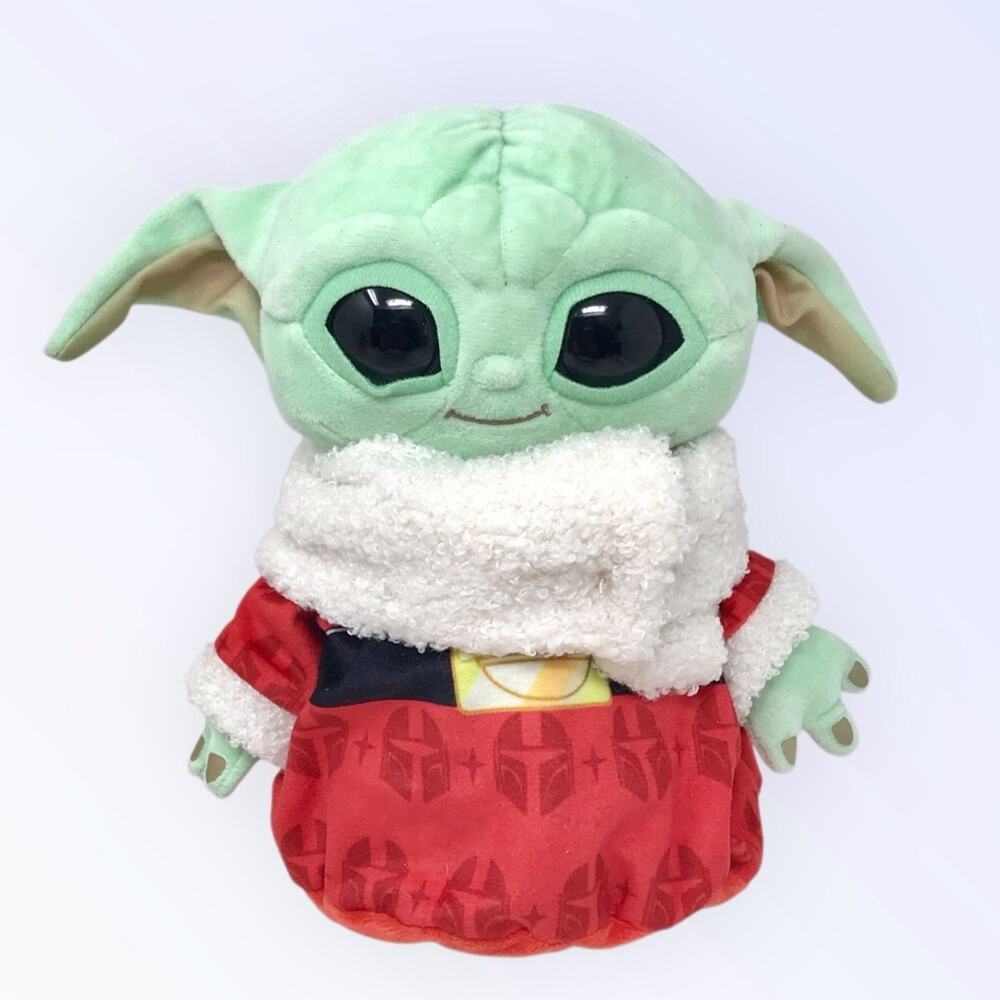Star Wars NWT Baby Yoda Santa Claus Christmas Holiday Grogu The Mandalorian